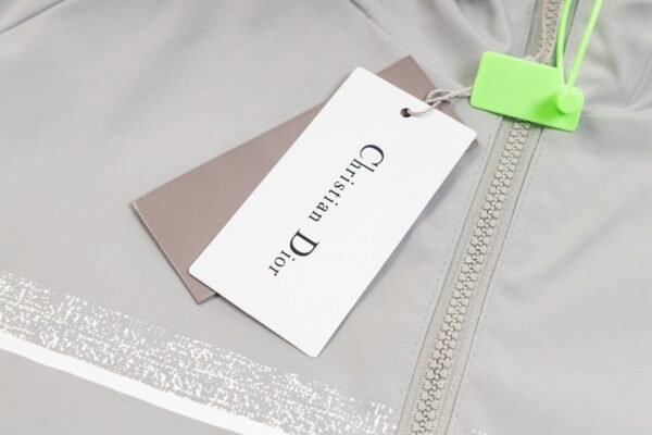 Dior hooded hoodie front and back design