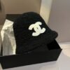 chanel original lamb wool bucket hat 57cm