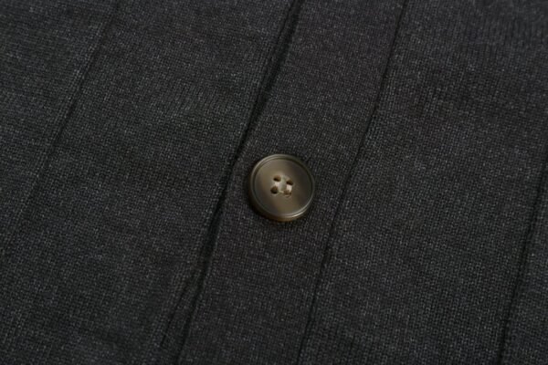 Louis Vuitton Knitted cardigan combed wool match color