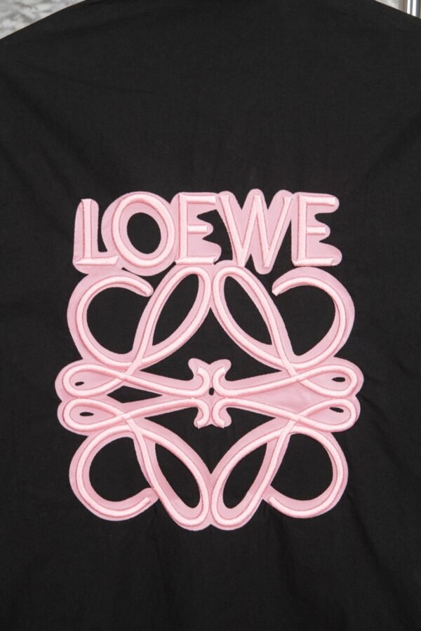 Loewe new phosphor embroidered long-sleeved shirt ME03