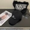 Original Balenciaga baseball cap black and white