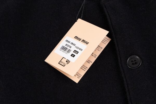 Miumiu original crewneck cardigan knit coat