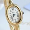 Cartier new bathtub bracelet watch 18k gold