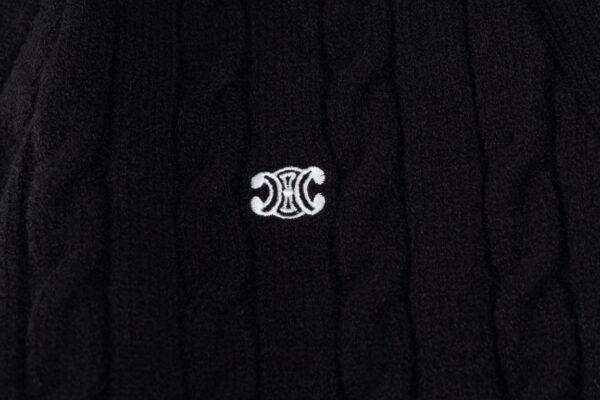 Celine twist knot cardigan sweater