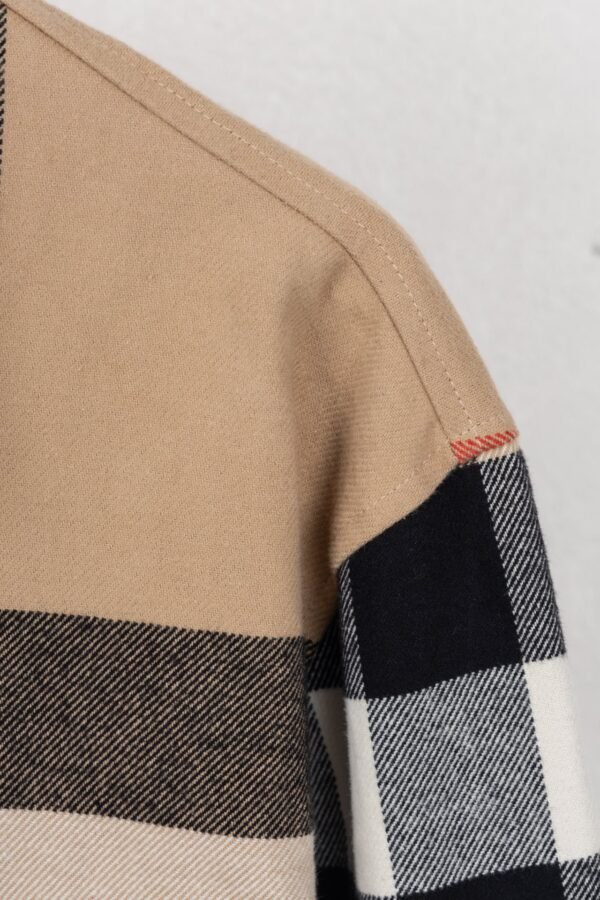 Burberry Wool textile zipper jacket
