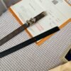 Louis Vuitton s-lock series original imported calf leather 20mm