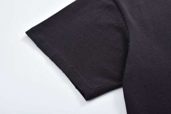 Balenciaga 1:1 melted letter print short-sleeved shirt 230g