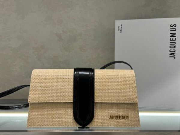 JACQUEMUS Crossbody bag Length 28x height 13.5x width 6cm