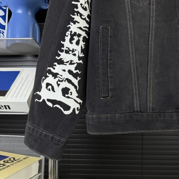 Balenciaga vintage washed denim jacket