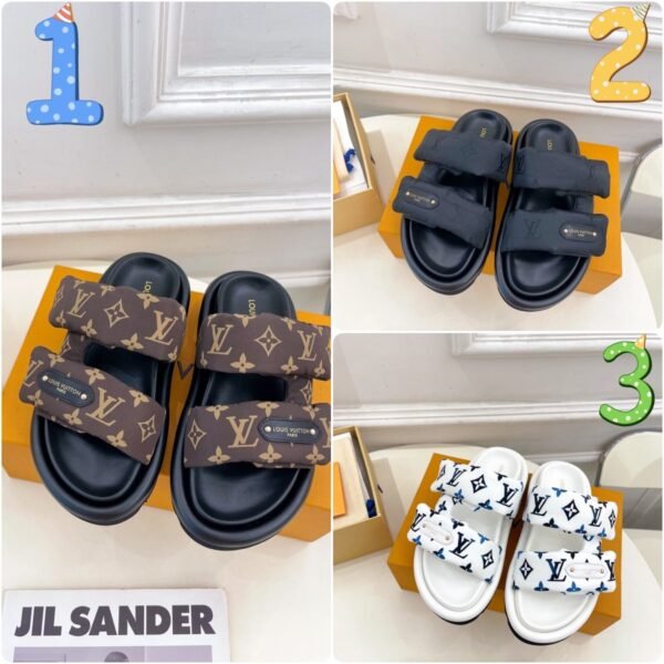Louis Vuitton Spring/Summer New Pool Pillow Down Slippers