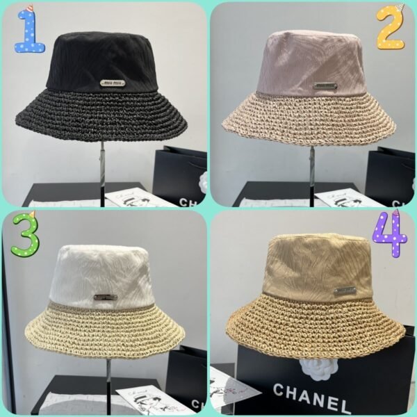 miumiu New style fisherman hat head circumference 57cm