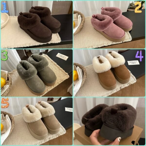 562622.jpg UGG winter new slip-on wool snow boots with increased height and thick sole 4.5cm