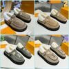 Louis Vuitton new autumn and winter Birkenstocks have a high-end wool lining