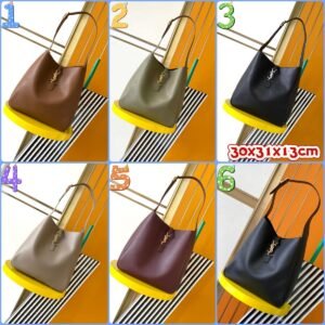 YSL New autumn and winter underarm bag classic catwalk style handbag advanced version 30X31X13cm