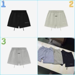 ESSENTIALS FEAR OF GOD brushed small logo new shorts