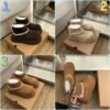 UGG autumn and winter new thick-soled Martin boots Bottom thickness: 5cm