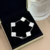 Van Cleef & Arpels silver bracelet white gemstone 1:1 premium version