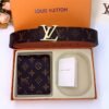 Louis Vuitton Belt and wallet set