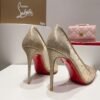 CistianLouboutin stiletto sandals with rhinestones, high-end version, 10cm highCistianLouboutin
