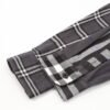 burberry double-brushed striped pair check classic shirt
