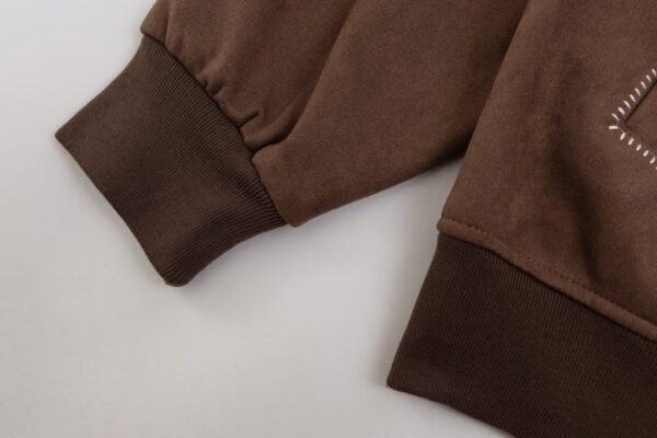 Louis Vuitton suede zipper jacket