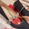 Roger vivier bouquet of flower diamonds kitten shoes
