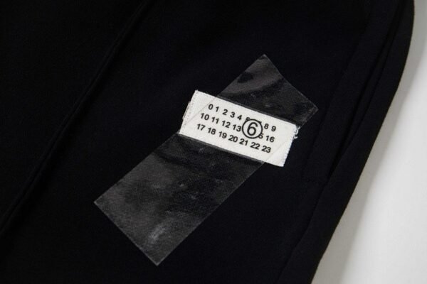 Maison Margiela patchwork wide-leg loose long sport pants