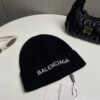 Balenciaga original classic embroidered monogram knit hat