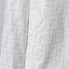 FENDI hoodie white hooded coat