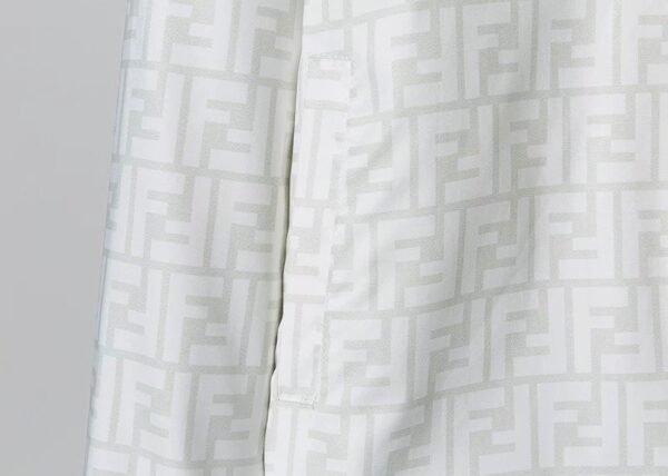 FENDI hoodie white hooded coat
