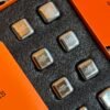 Hermes metal ice cubes