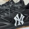 MLB chunky runner Running shoes black raw rubber strap
