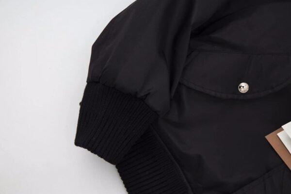 Burberry double-sided logo pattern khaki double-sided fleece coat