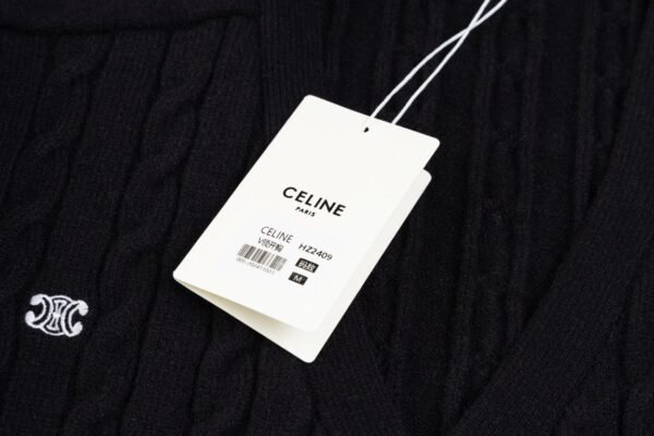Celine twist knot cardigan sweater