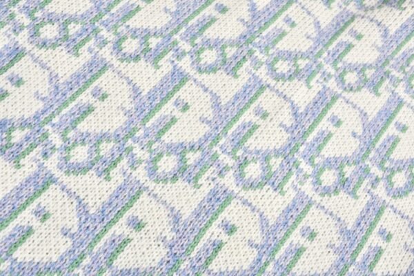 Dior full-print Jacquard Cardigan sweater (off-white)