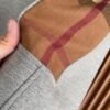 Burberry plaid cotton blend sweatpants suit
