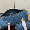 Louis Vuitton papillon denim bleu handbag