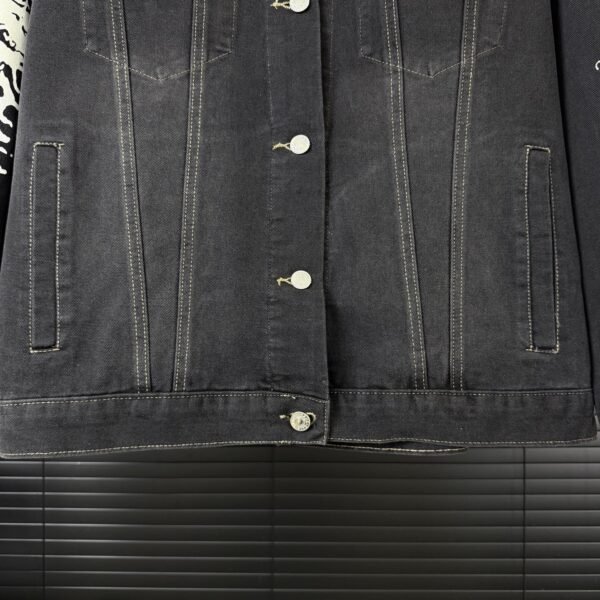 Balenciaga vintage washed denim jacket