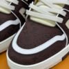 LOUIS VUITTON & TYLER TRAINER BROWN EMBOSSED SHOES