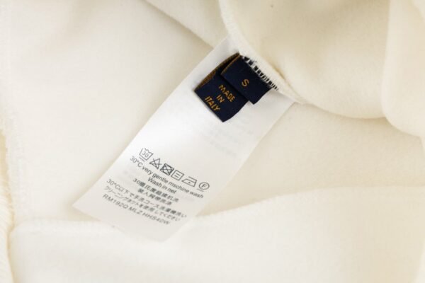 louis vuitton white wool jacket