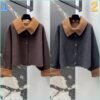 Max Mara Autumn and winter new high-end minimalist style cashmere wool coat jacket