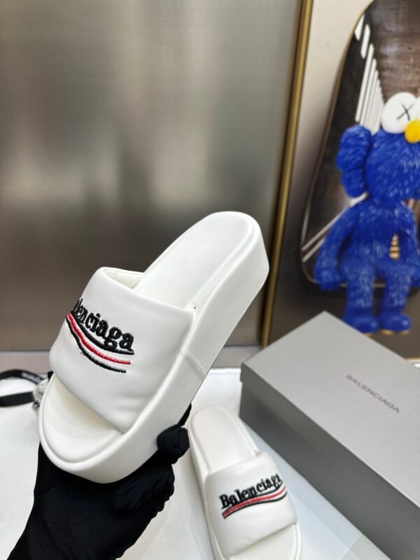 balenciaga couple platform slippers