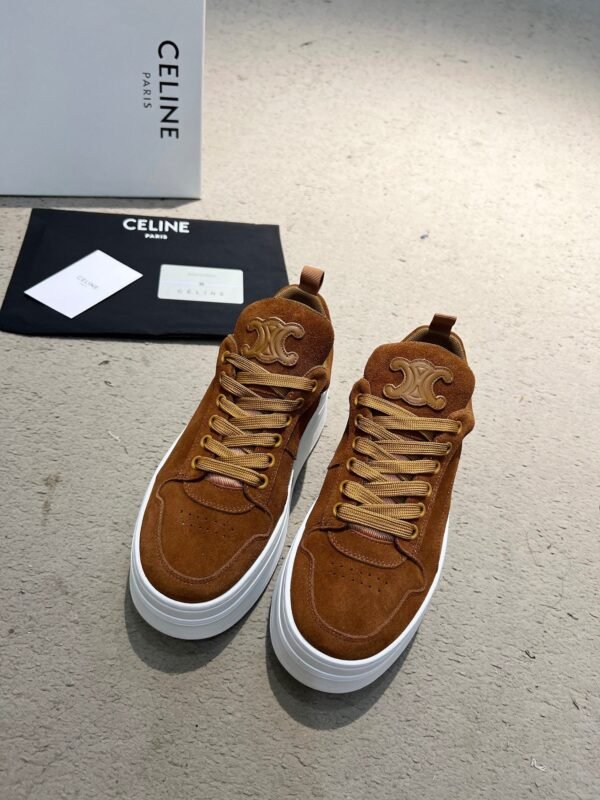 Celine original board bread casual shoes brown