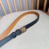 Loewe cowhide Belt anagram padlock pin width :2.0cm