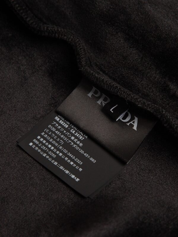 Prada original fleece and thick hoodie set