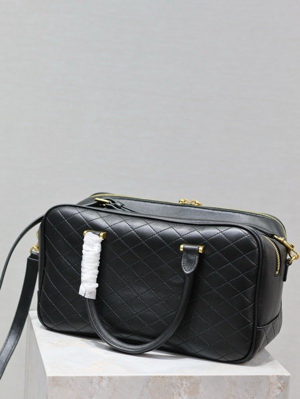 YSL Liya retro luggage bag and bowling bag 31x16x13cm