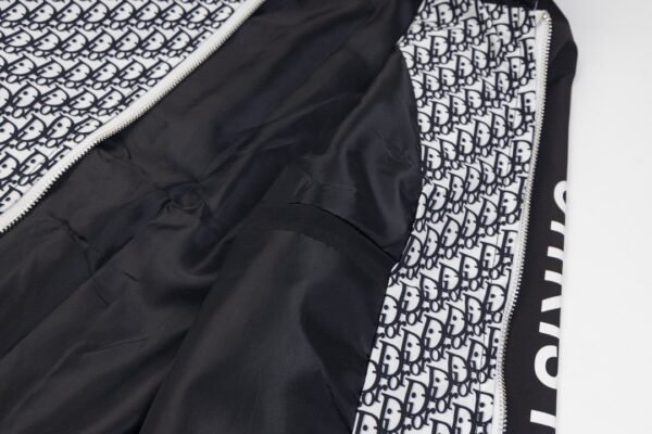 Dior full printing jacket Fashion nylon sweater