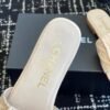 Chanel slippers Lazy slippers Black white Beige pink