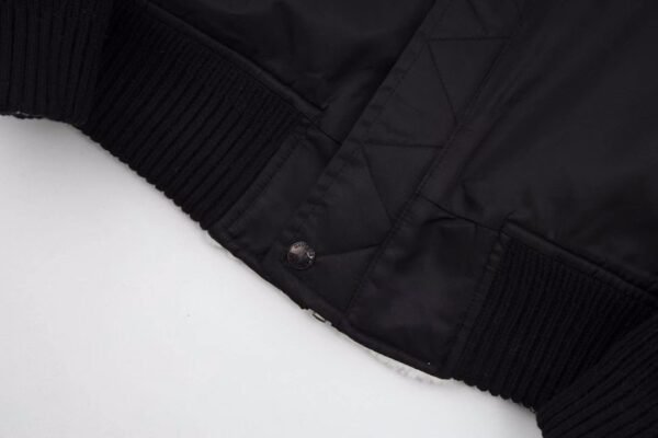 Burberry double-sided logo pattern khaki double-sided fleece coat