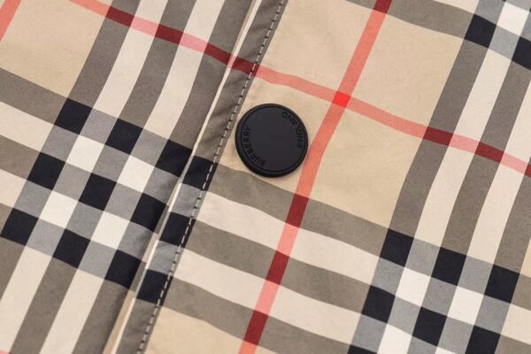 Burberry Classic Plaid Double-Face Hooded Jacket